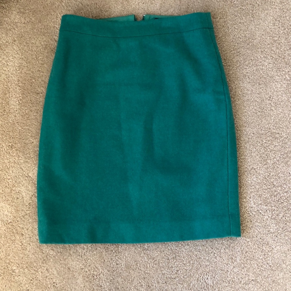 J. Crew Wool The Pencil Skirt